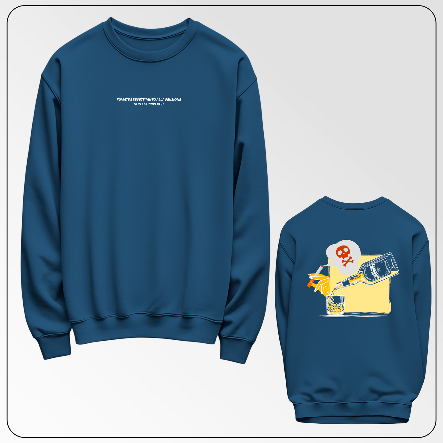 🍻🚬 "Bevete e fumate tanto… alla pensione non ci arriverete!"